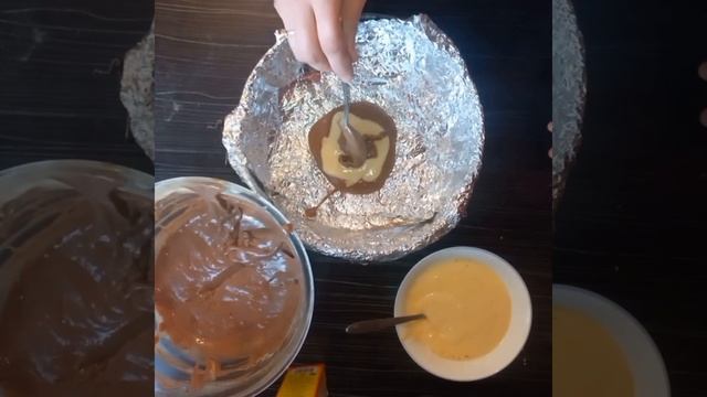 Домашняя  еда, пирог зебра Уй шартында колунардагы бар продукты менен даярдап корсонор болот#food