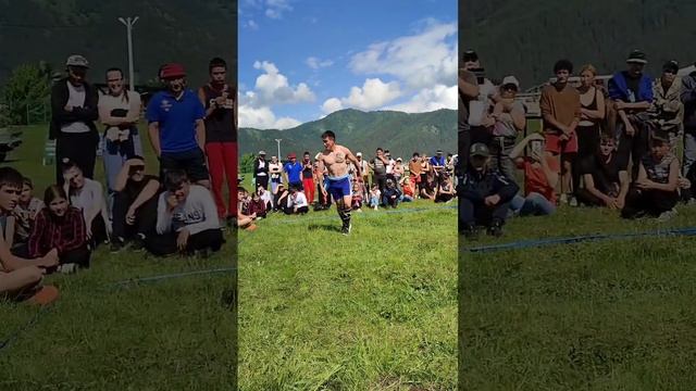 Борьба Куреш! Алтайский вид борьбы