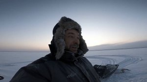 33. Проверка снастей на налима. Рыбалка на Енисее. 19.12.2022