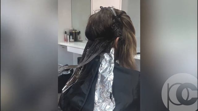 Brunette with a POP by Colour.Jade