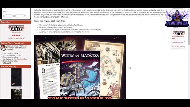 D&D New Releases ep. 19 Sep 3-9, 2021 Dungeons & Dragons DM's Guild DriveThruRPG third party books смотреть онлайн