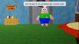 Патрик вышел из туалета