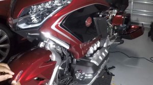 Installing Ciro Twinart Vertical Vent LED lights on 2018 Honda Goldwing Tour DCT
