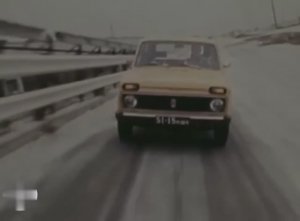 На конвейере - первые автомобили ВАЗ-2121 "Нива" СССР 1975год