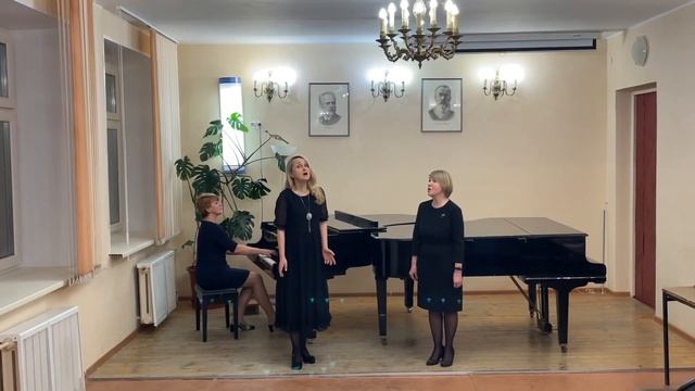 М.Глинка «Северная звезда» Исп. Светлана Лоншакова, Виктория Филин, концертмейстер Татьяна Дегтярёв