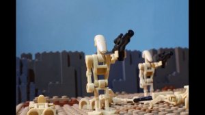 Lego Star Wars Stop Motion - Spider Droid