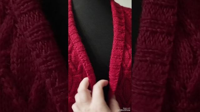 Кардиган " Пламя"