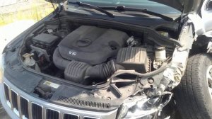 Jeep ERB 3.6L V6 Pentastar motor sound of 2014 Grand Cherokee Limited 1C4RJFBG1EC339647