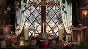 Атмосфера праздника Йоль. ASMR и эмбиент.