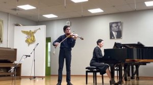 Г. Венявский Романс (II ч концерта N2 для скрипки с оркестром соч.22) скрипка- Фёдор Милютин