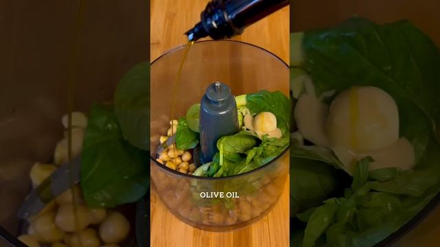 Creamy Avocado Basil Hummus 🥑 #hummus смотреть онлайн