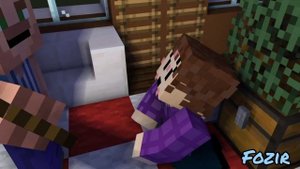 глупый парень 1 серия ( 3д анимация Майнкрафт) @cooldadna