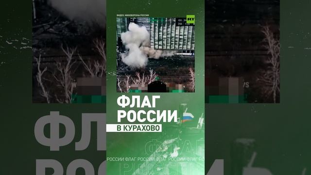 Мотострелки водрузили флаг РФ на элеваторе в Курахово после штурма