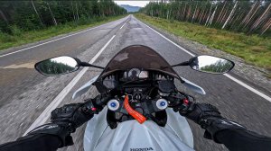ДОЖДЛИВАЯ ПОКАТУШКА НА СПОРТБАЙКЕ | ЛЕС, ГОРЫ
