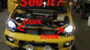 Difference between  6000k LED and 5000k LED