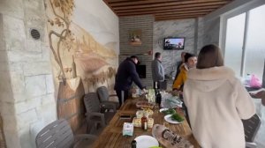 Новогодний корпоратив в строительной компании Кедр  - строим дома из клееного бруса.