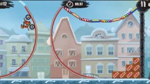 Moto X3M 4 Winter триал мото гонки