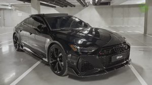 Akrapovic Audi RS7 2024 - Звук, интерьер и экстерьер