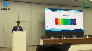 Выступление компании «Nitrogen»  с докладом на тему «Фактор качества воды для использования СЗР»