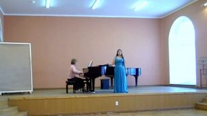 (АГК) М.И.Глинка "Жаворонок" (Лейла Назаретова)2013г