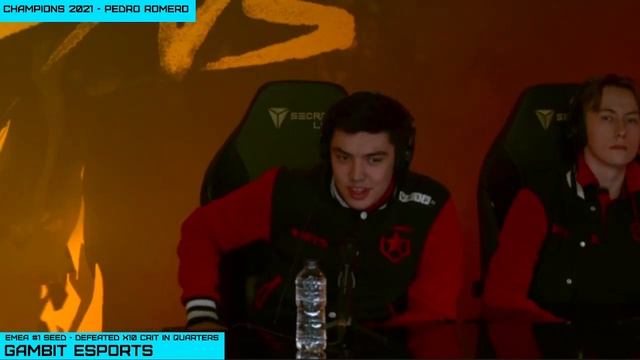 Gambit Esports Semifinals Press Conference | Valorant Champions 2021 смотреть онлайн