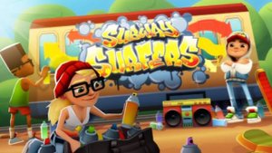 Играю в Subway Surf на телефоне!