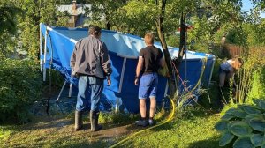 ВЛОГ Убираем бассейн / Каждый сезон убирать ?  / Хлеб от Оли Подмосковье 21 июня 2020 г.