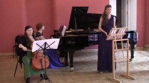 А.Аренский "Ландыш". Исп. Я.Иванченко (сопрано), П.Небылова (виолончель), И.Маштакова (ф-но)