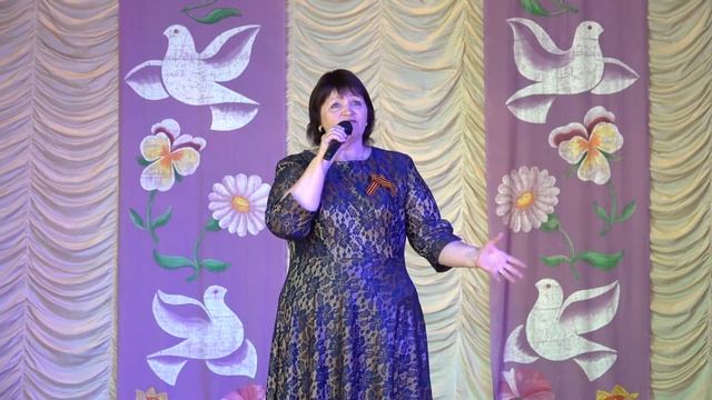 Песня "Победная" в исполнении Аллы Шевченко Новоберезанский СДК 20210507NbDk04
