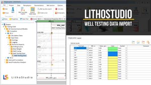 1-9 Well Survey Data Import in LithoStudio