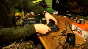 запитываю ноут от 12вольт / видеосолянка )