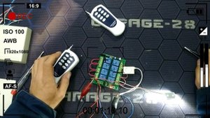 8 КАНАЛЬНЫЙ РАДИОМОДУЛЬ ДИСТАНЦИОННОЕ УПРАВЛЕНИЕ ДЛЯ АВТО 12-24В 344-433МГЦ 4 РЕЖИМА УНИВЕРСАЛЬНЫЙ