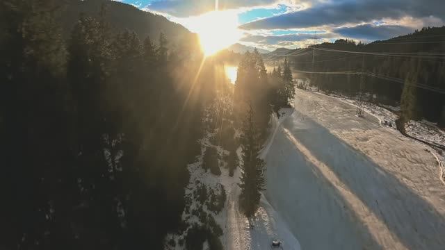 Один час видео полета дрона смотреть онлайн