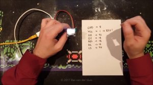 How to connect a 128x64 pixel OLED display to a Raspberry Pi