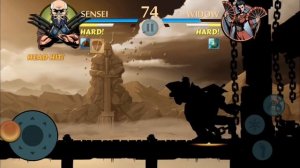 Shadow Fight 2 super Sensei with Lynx Claws vs All Bosses