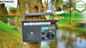 Радиоприёмник аналоговое управление RETEKESS TR618 #radio #retekess