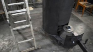 Печь на судовом топливе