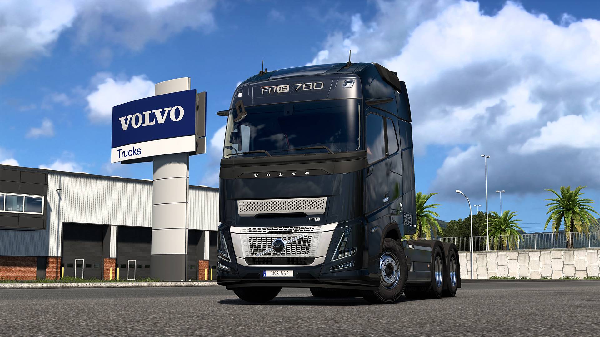 ETS2 VOLVO FH6 СКОЛЬЗКИЙ РЕЙС №1