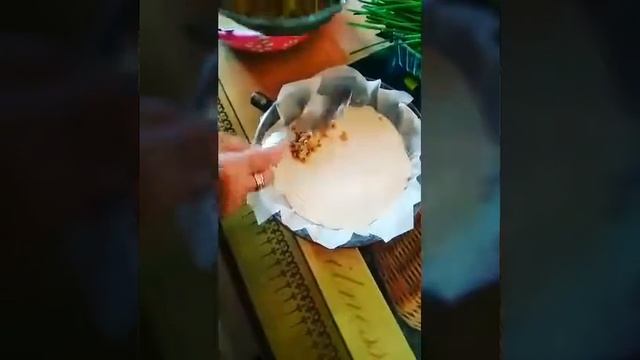 Шарлотка с мясом и капустой