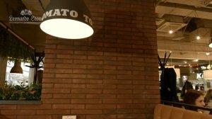 Отделка ресторана ригельным декоративным кирпичом.