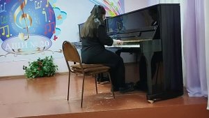 Д. Чимароза - Соната соль минор.                     А. Бабаджанян - «Юмореска»
