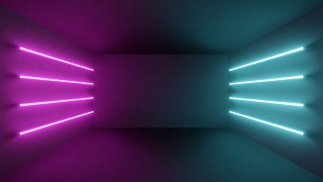Abstract Retro Laser Neon Flourescent Line Beams Geometric Motion Moving Background Cool VJ Loop смотреть онлайн