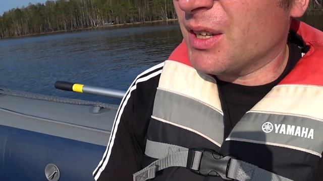 Обзор лодки Флагман DK 350 тест с Ямаха 9.9, Ямахв 8, Сузуки 9.9 смотреть онлайн