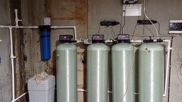 Очистка воды от железа 17 мг/л и марганца 1 мг/л смотреть онлайн