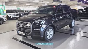 Корейский пикап Rexton Khan 4 WD полный привод 2023 год. Авто из Кореи