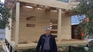 Отзыв о брусовом доме под усадку из Костромы - ЭкоХат