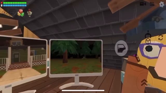 Заснял ДЛИННОНОГО на Камеру в Чикен Ган! Тёма Chicken Gun