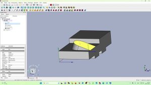 FreeCAD Часть 38. Пример детали, при построении которой можно использовать опорные плоскости
