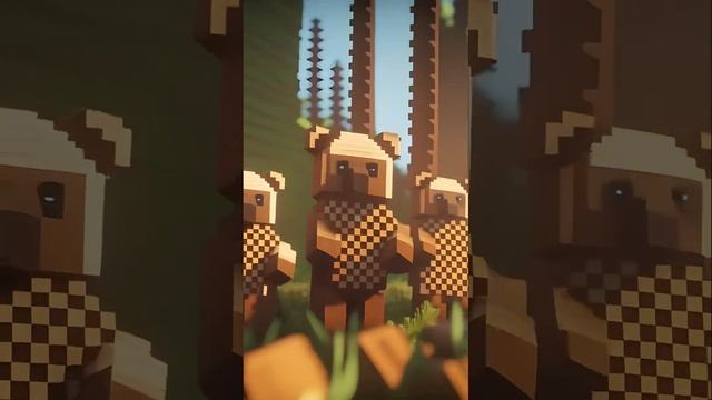 Три медведя в майнкрафт  #шортс #мем #мемы #приколы #анимация #cover #minecraft  #майнкрафт