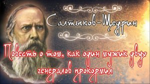 Аудиокнига .Повесть о том, как один мужик двух генералов прокормил.   Михаил Салтыков-Щедрин